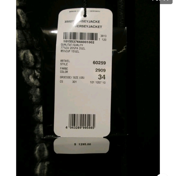 TODAY⚡️ESCADA JERSEY JACKET SZ 40 - Picture 14 of 14